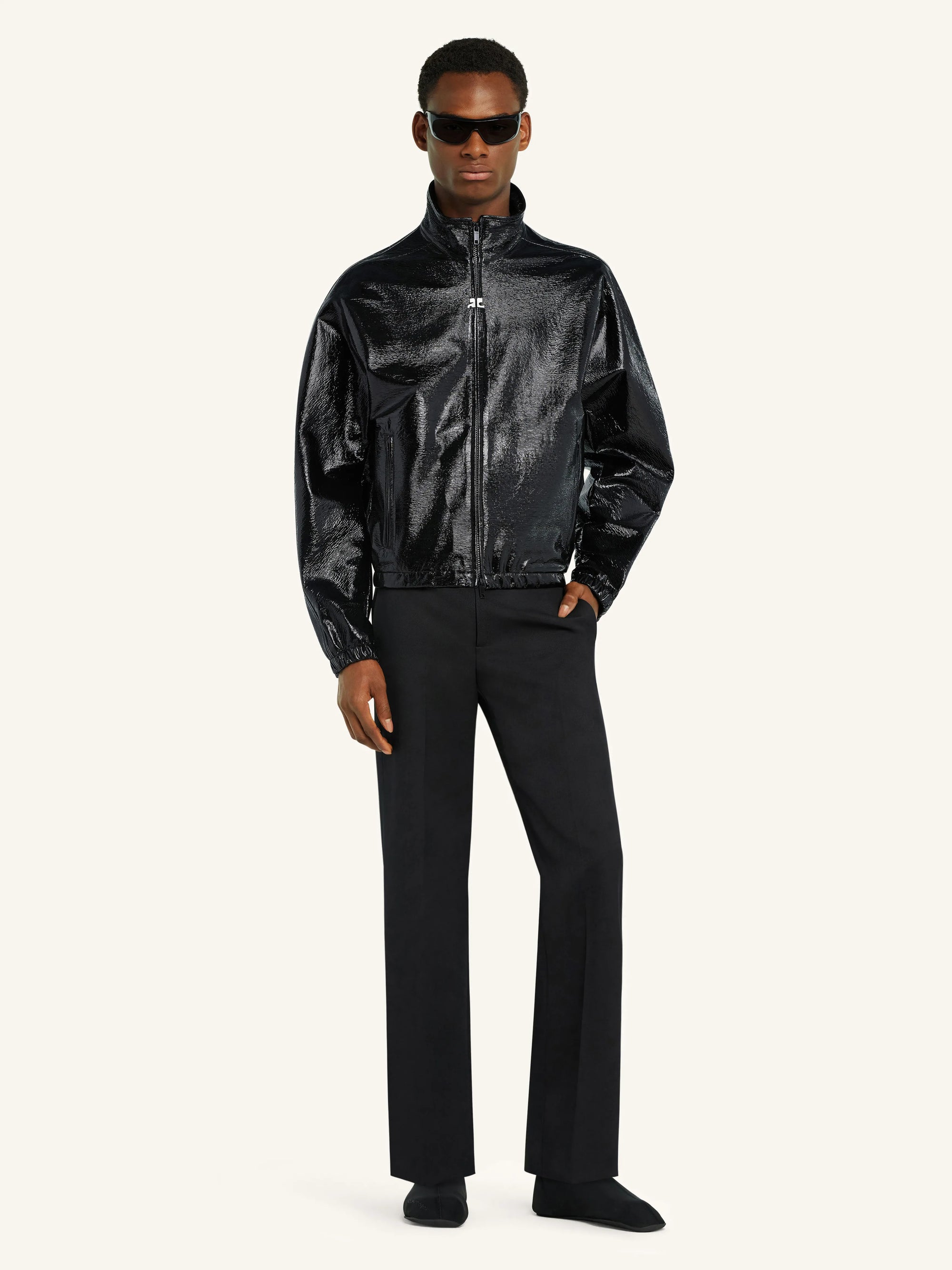 Tracksuit Vinyl Jacket