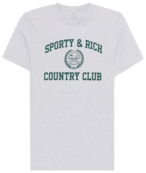 Varsity Crest T-Shirt - Heather Gray