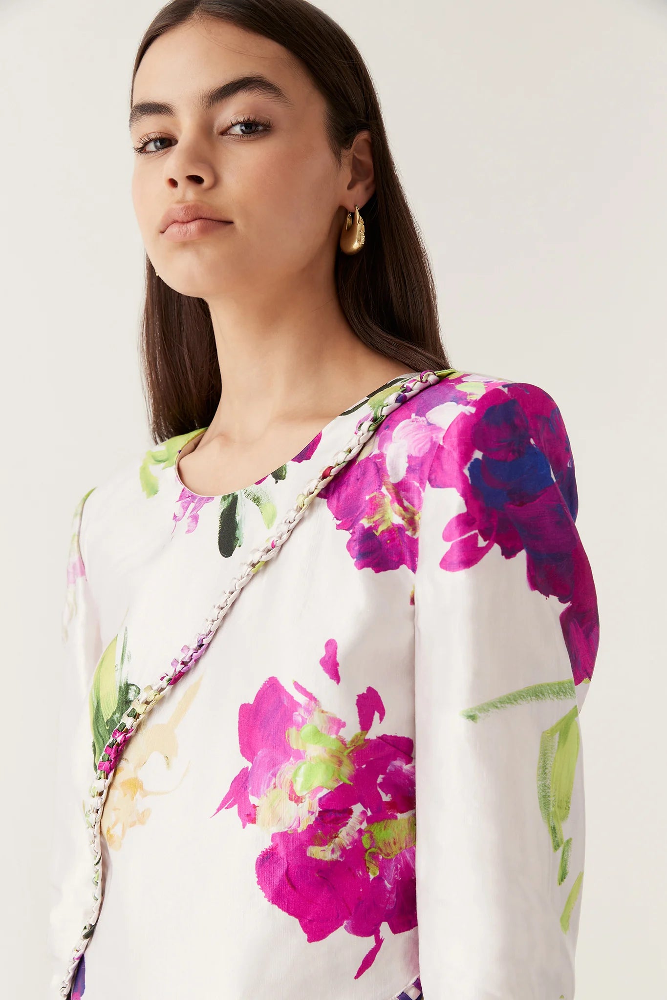 Arbour Whipstitch Mini Dress