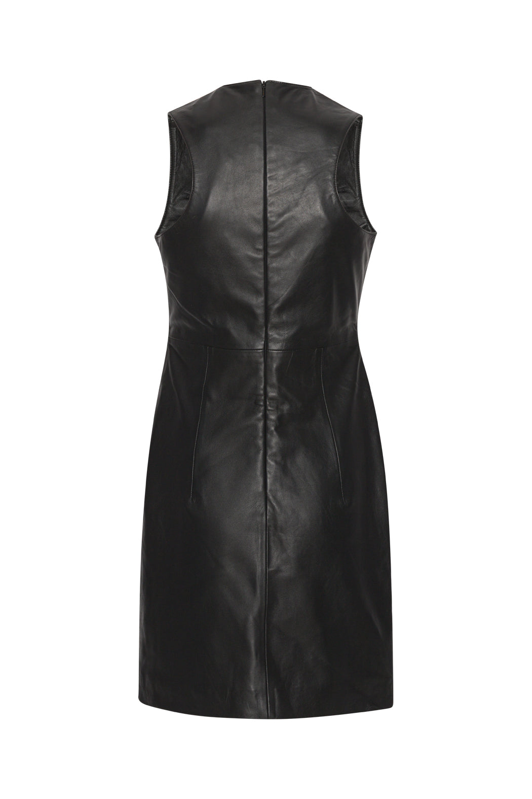 Tenna Leather Mini Dress