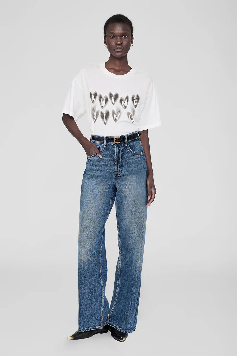 Cade Tee Hearts Ivory