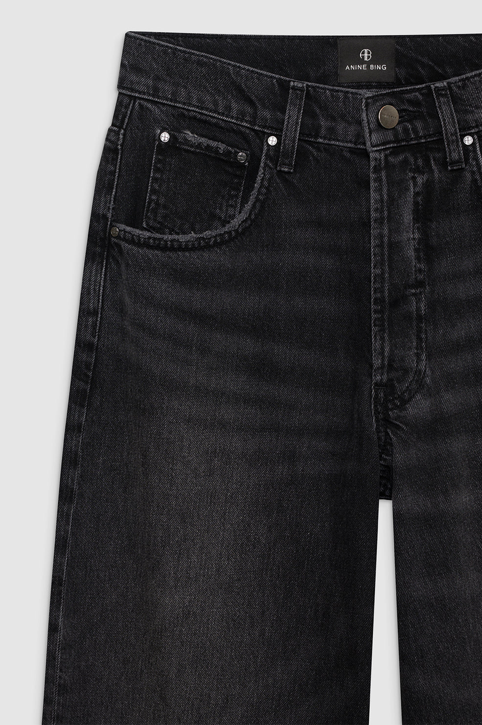 Manon Jean Dark Stone Grey