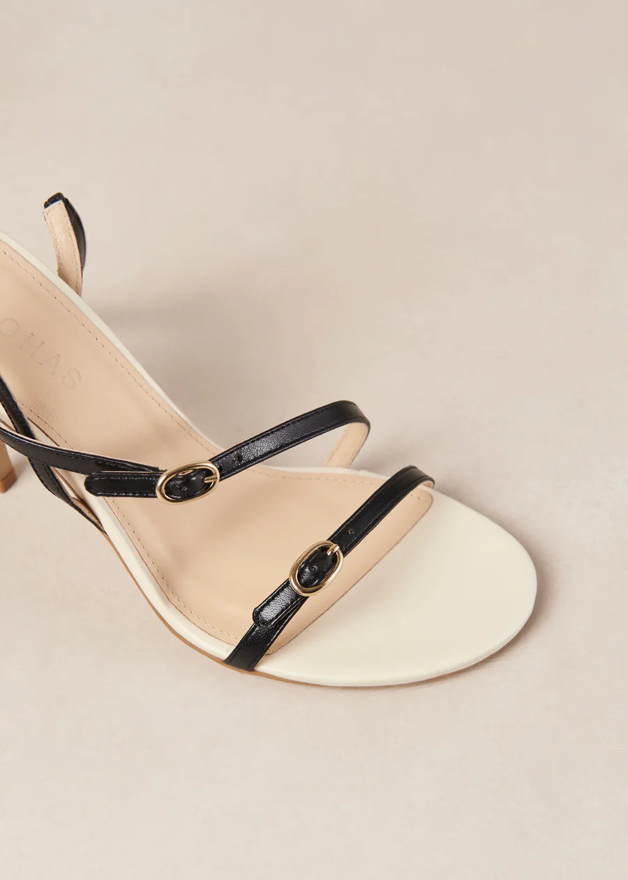 Alyssa Black and Cream