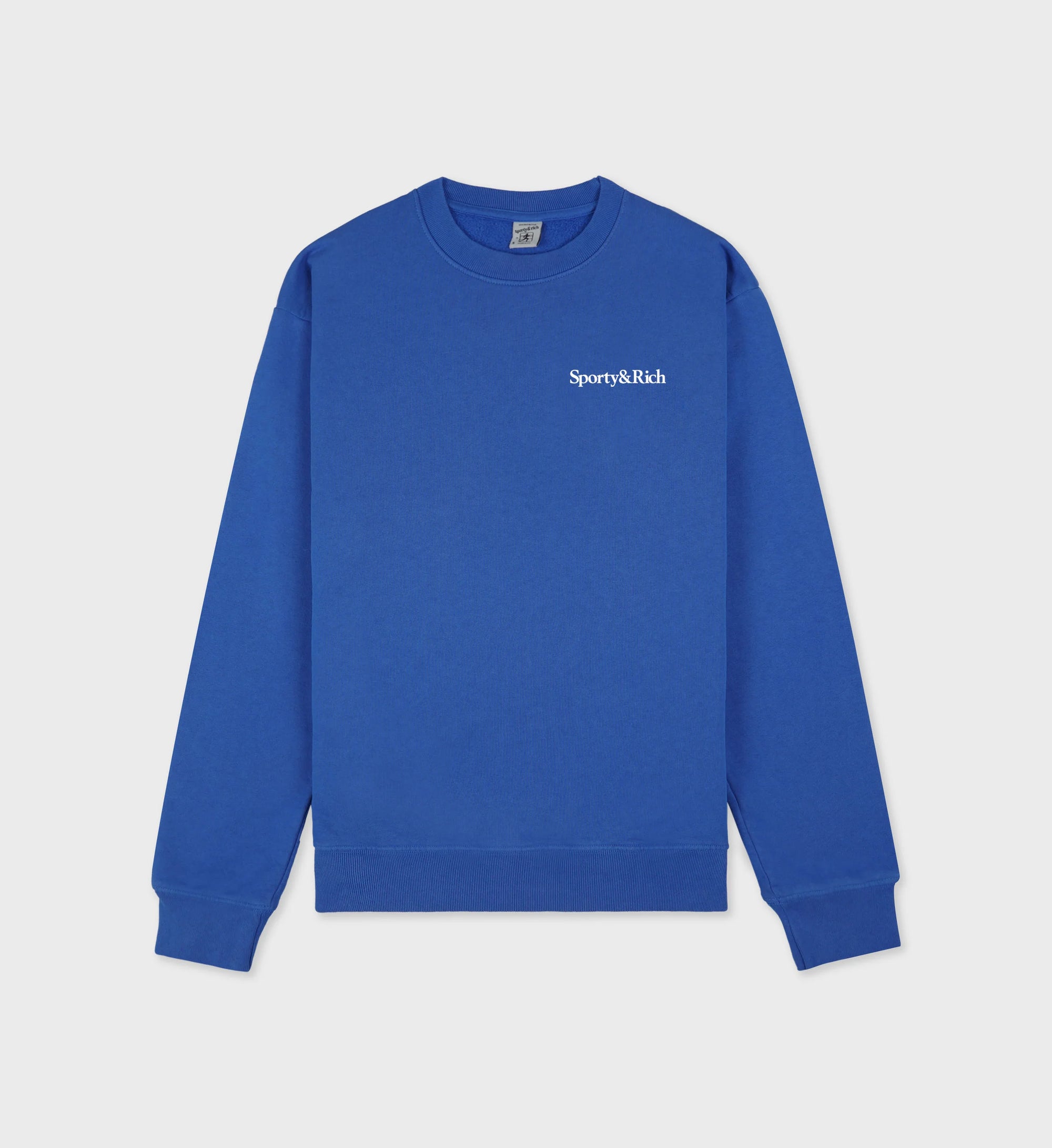 Health is Wealth Crewneck - Team Blue/White