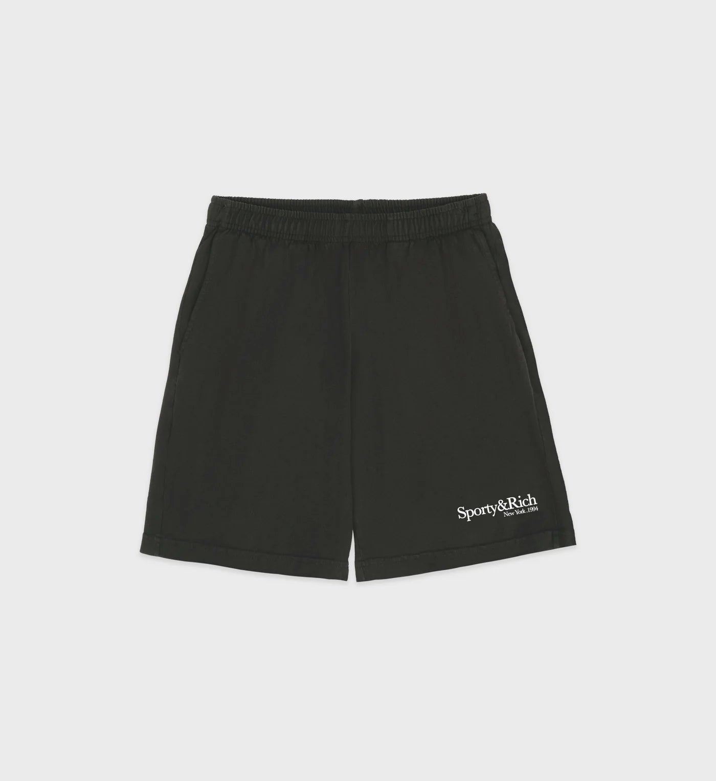 HWCNY Gym Short - Faded Black/White