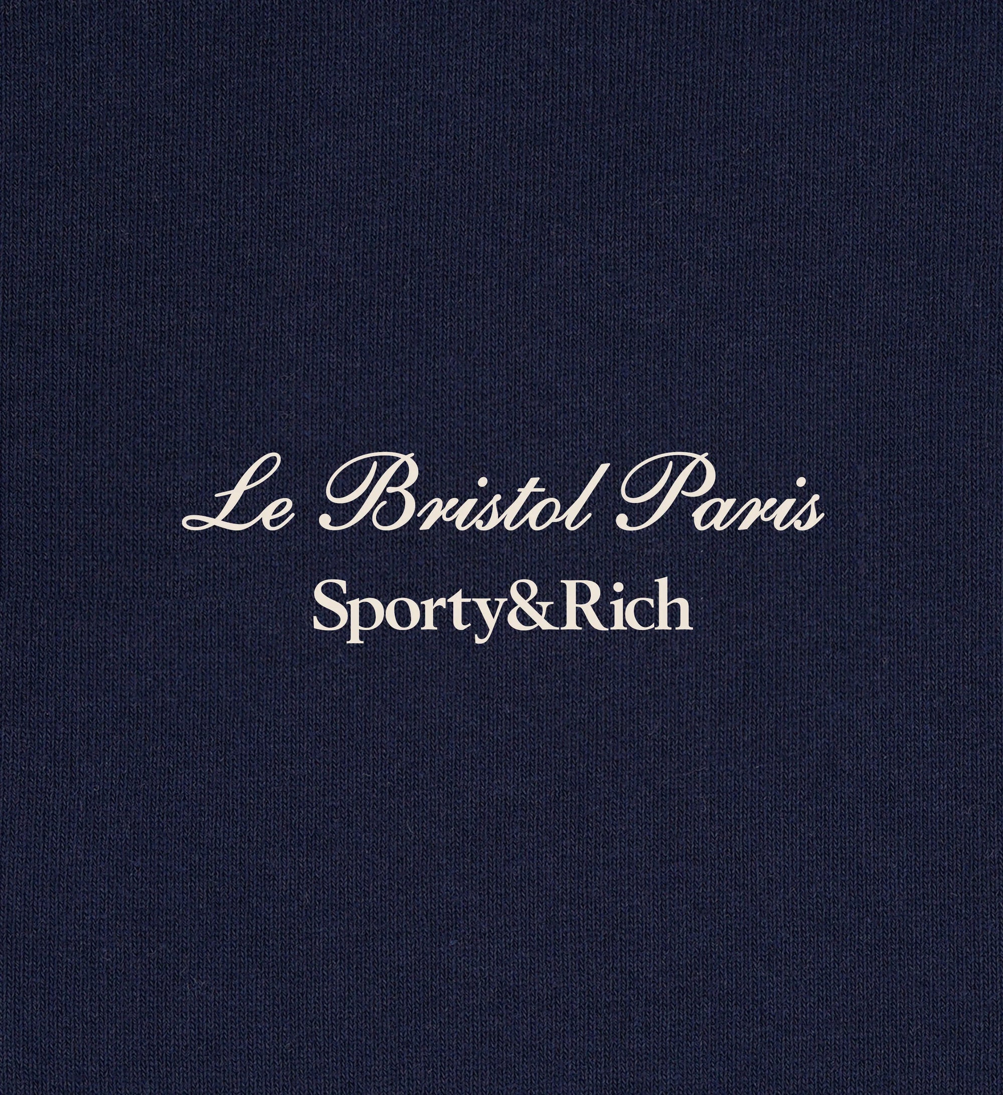 Faubourg Crewneck - Navy