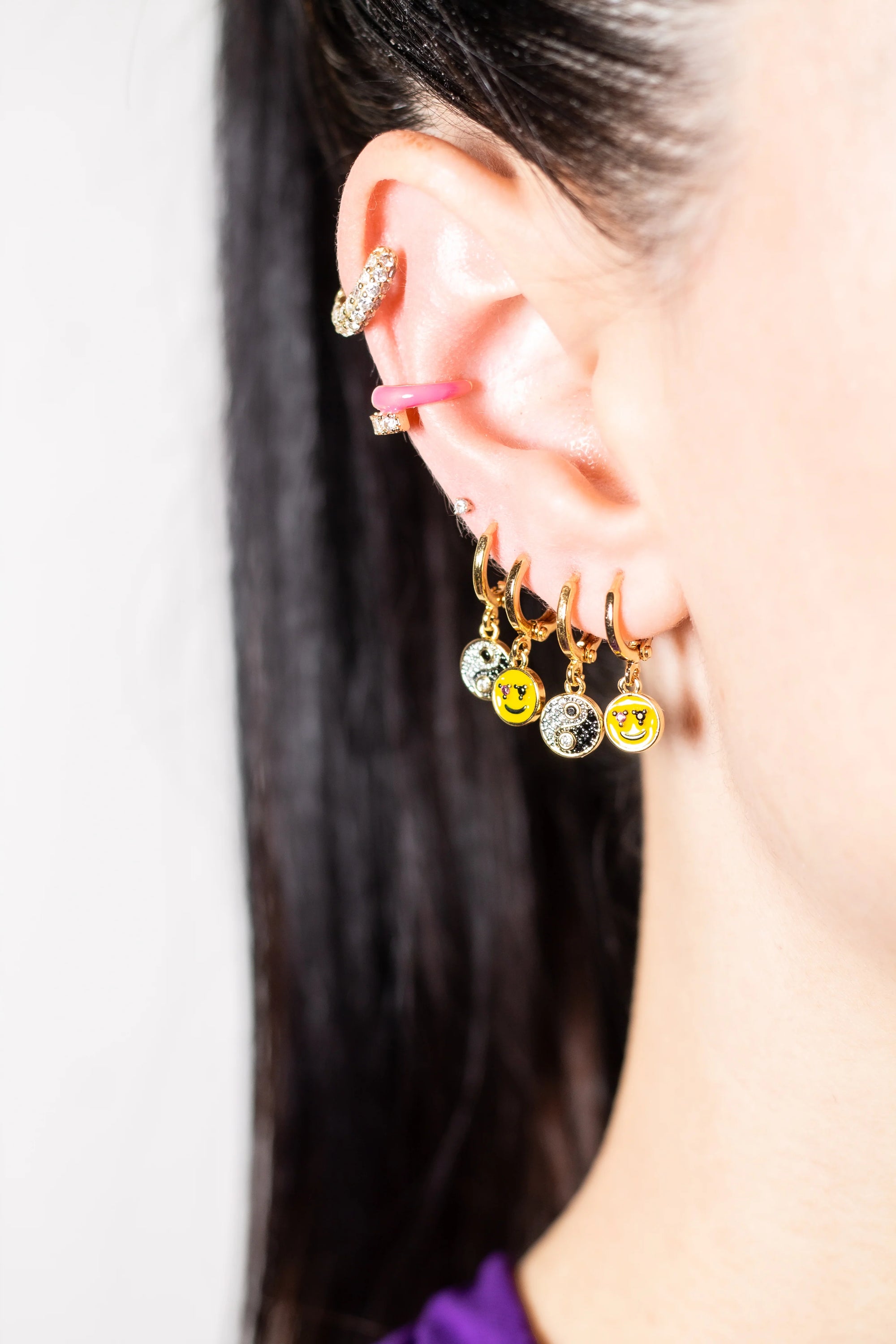 Smiley Earring
