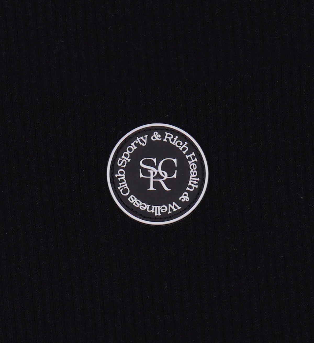 SRHWC Ribbed Tank - Black/White