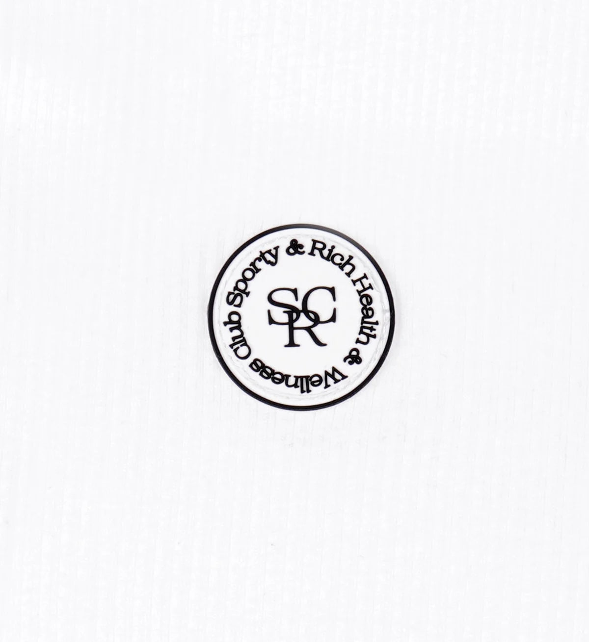 SRHWC Ribbed Tank - White/Black