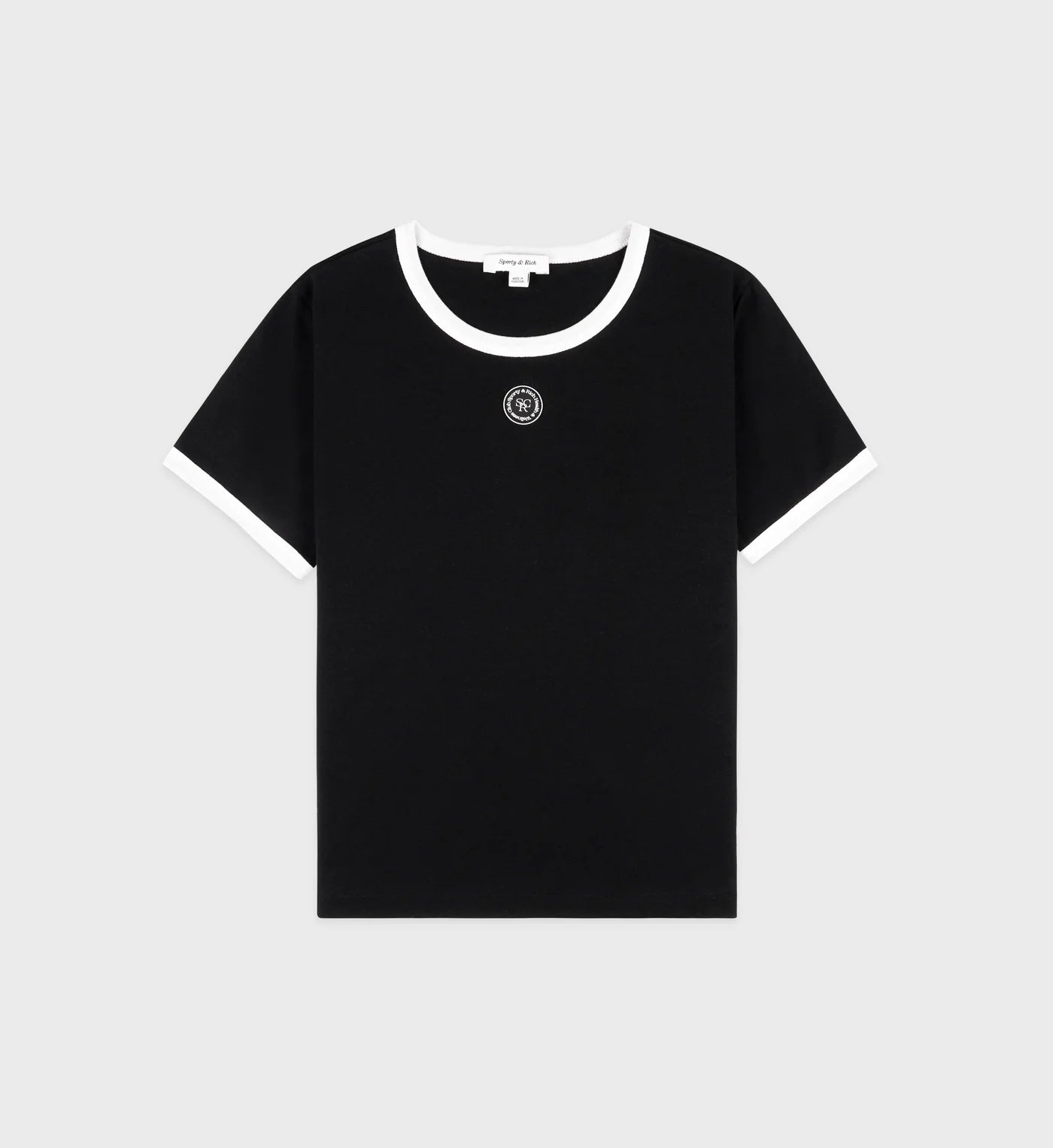 SRHWC Ringer Tee - Black/White