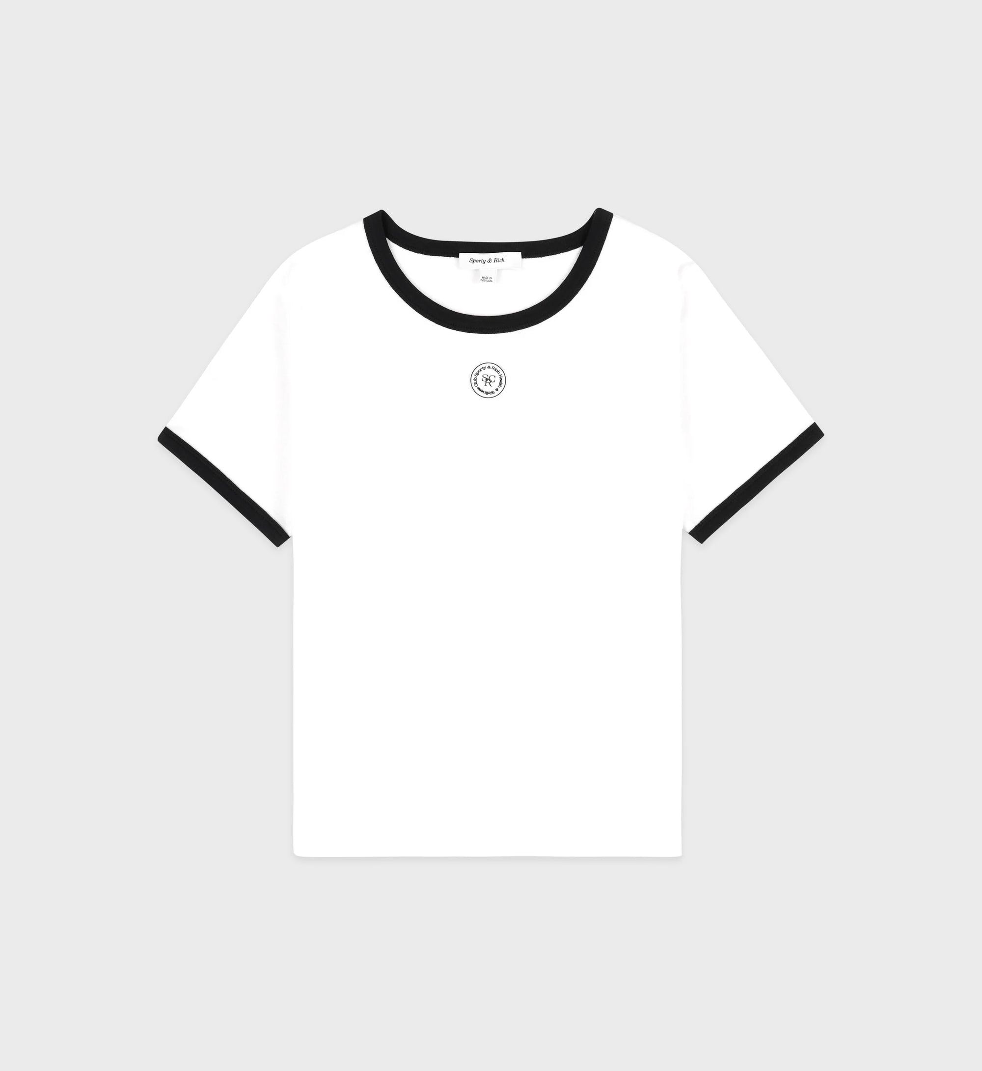 SRHWC Ringer Tee - White/Black