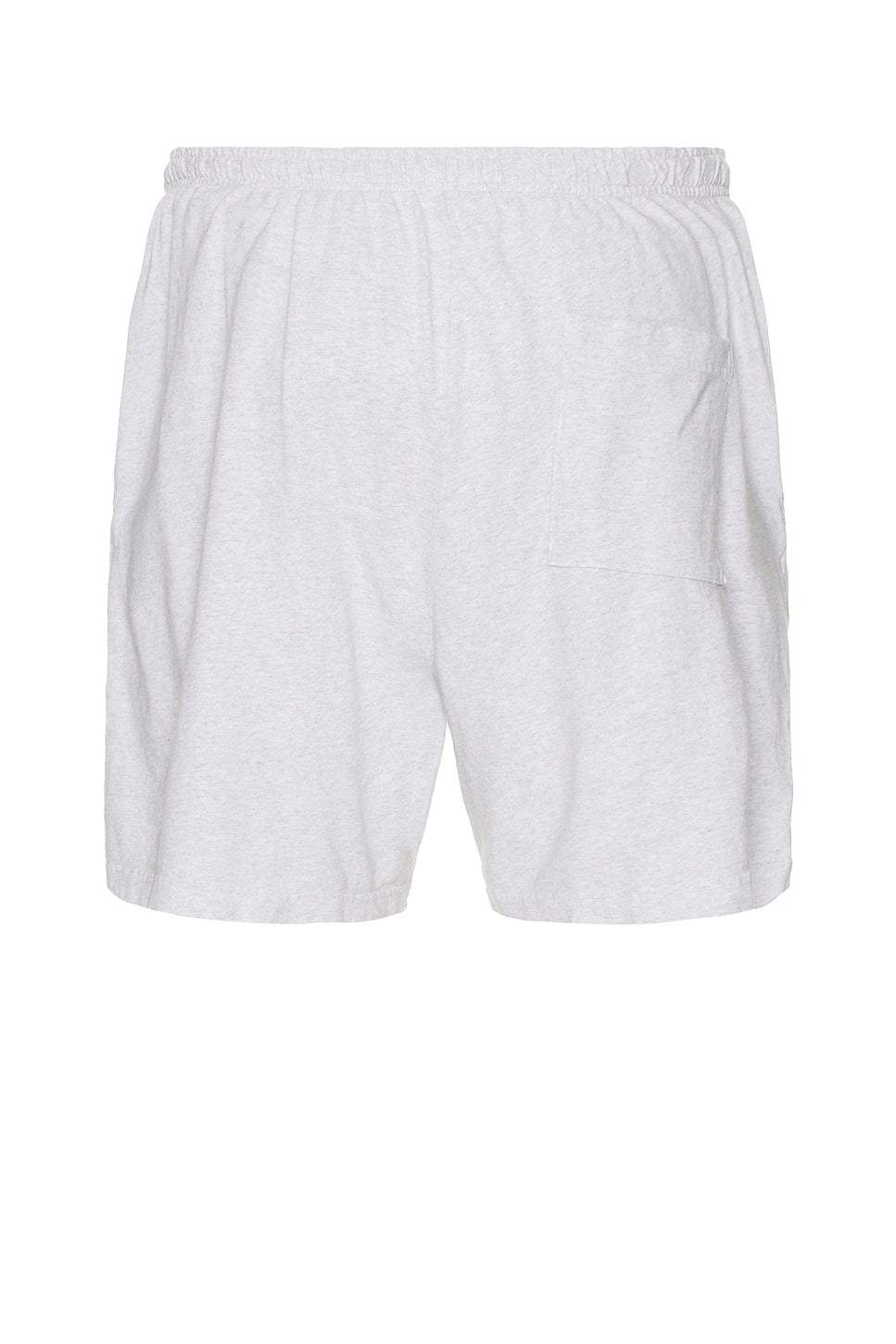 Varsity Crest Gym Short = Heather Grey