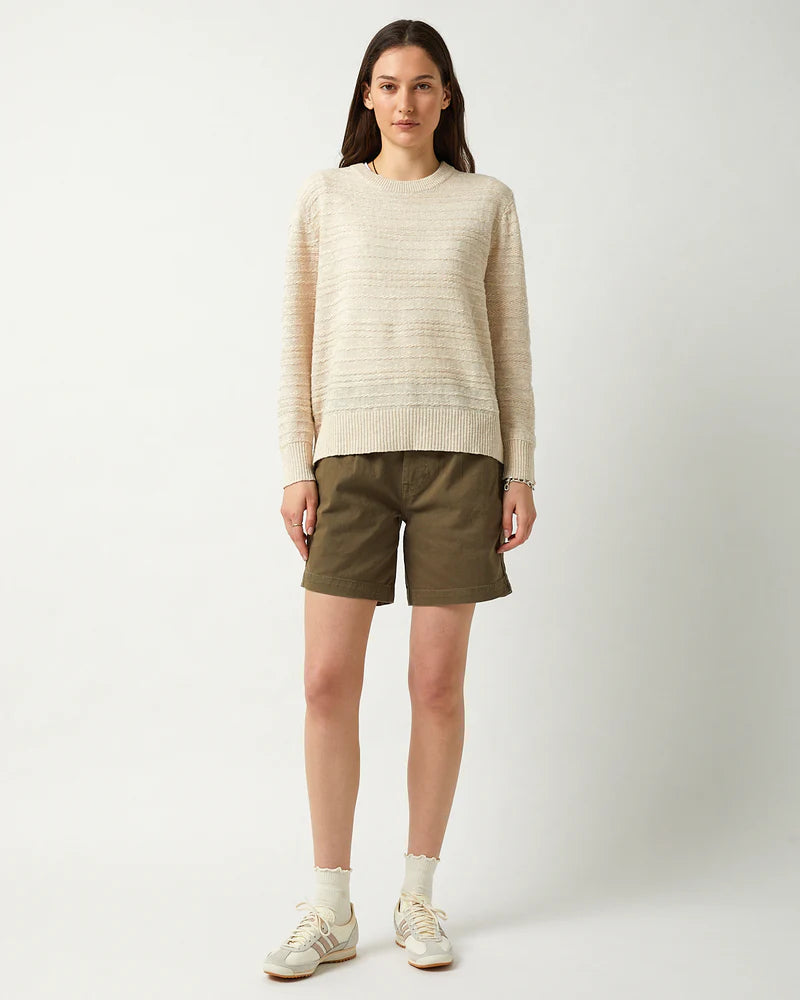 Linen Silk Crewneck