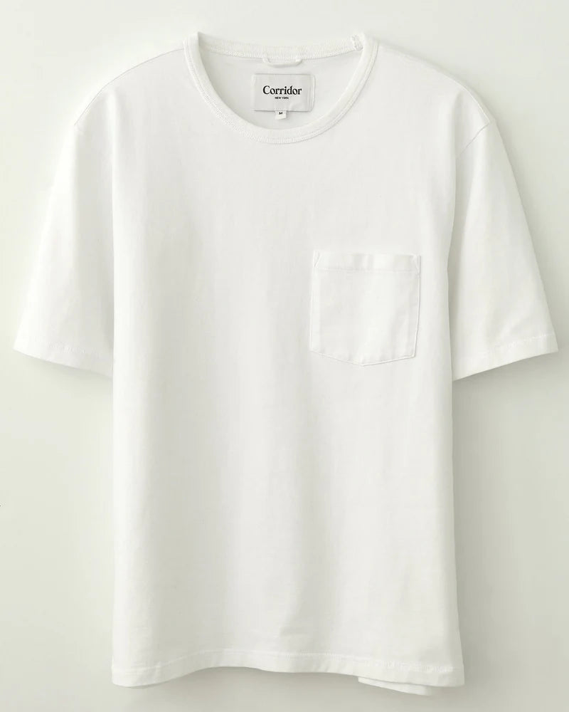 Garment Dye Tee - White