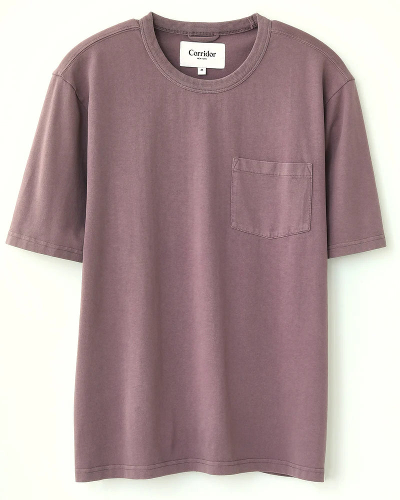 Garment Dye Tee - Violet