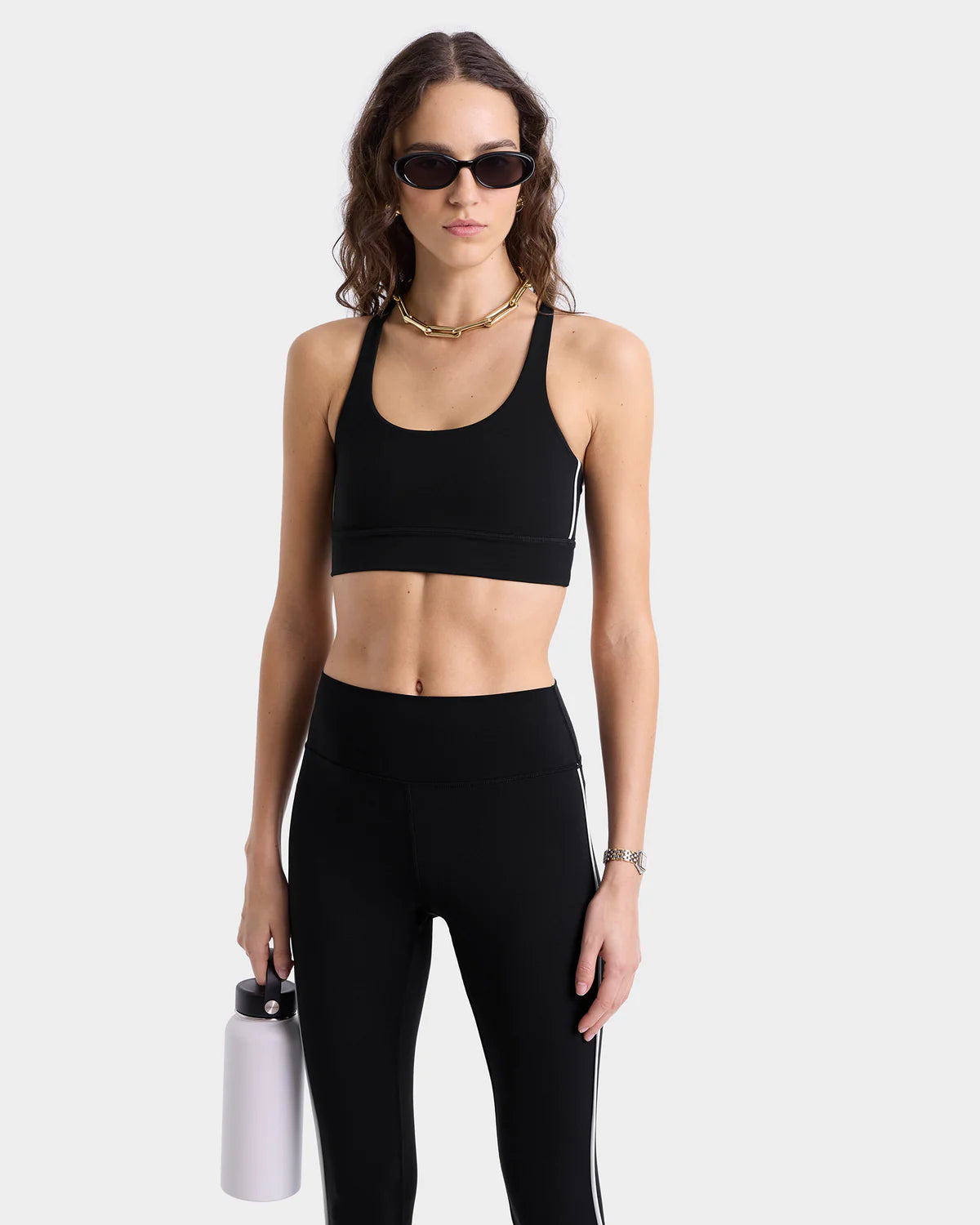 Bold Health Legging - Black/Gold
