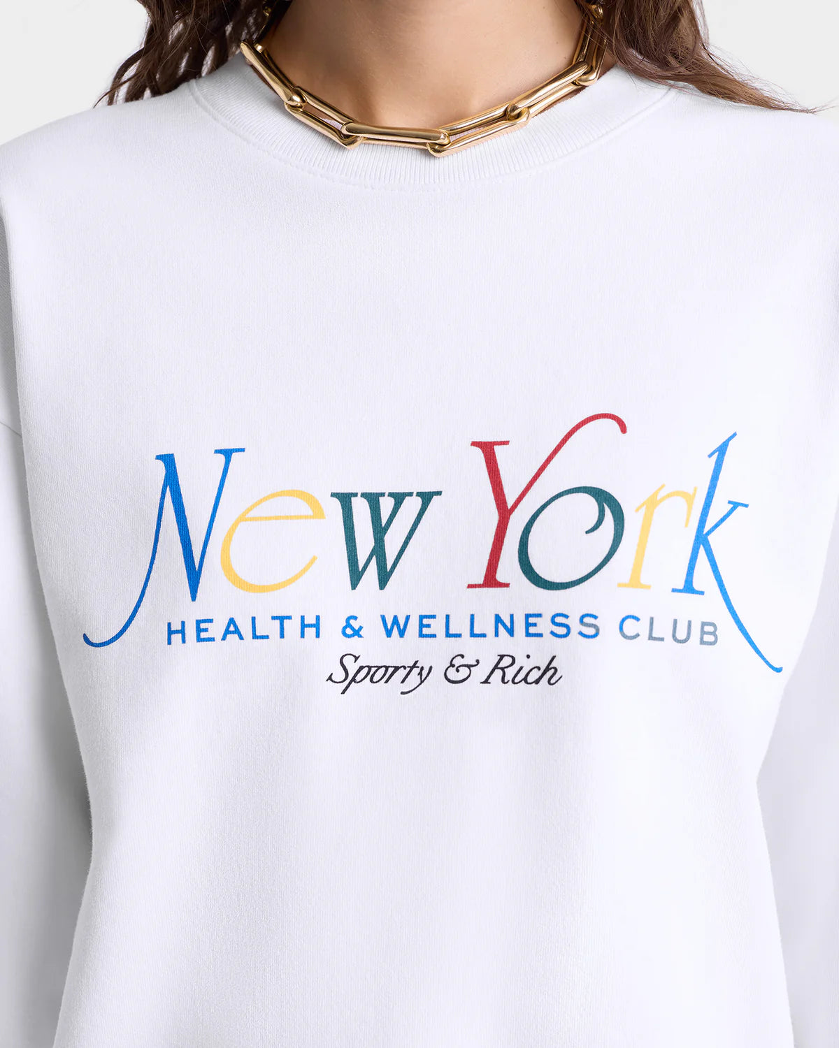 NY 94 Crewneck - White/Multi