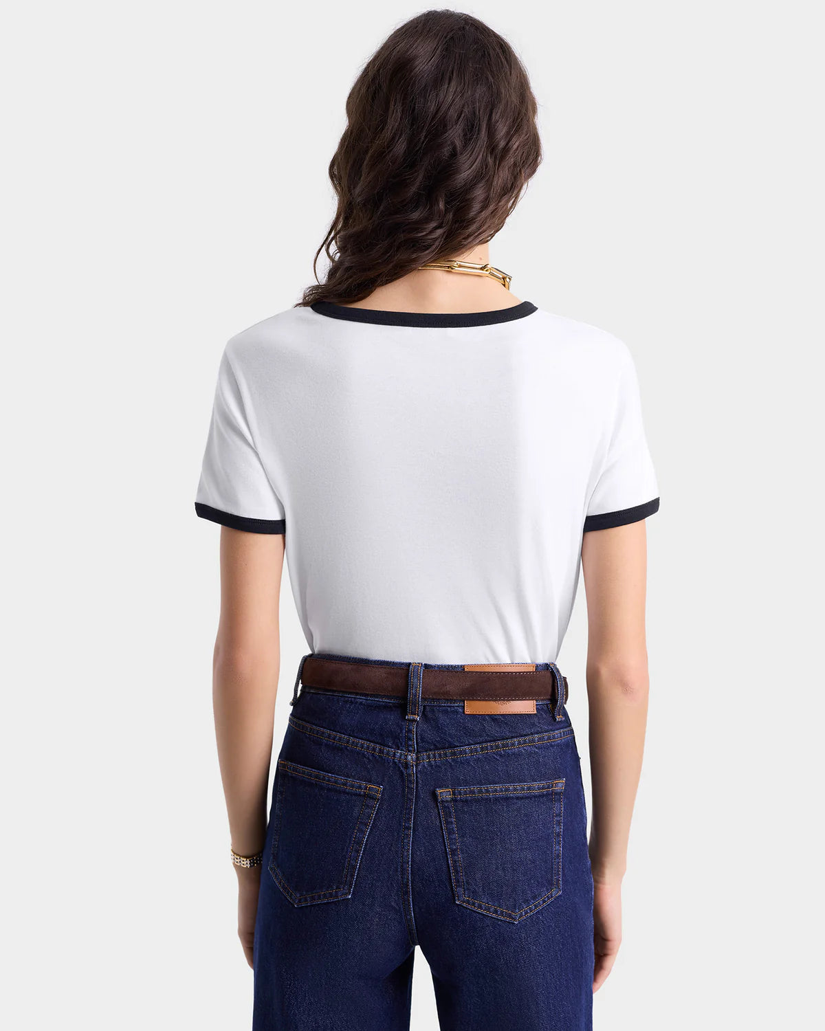 SRHWC Ringer Tee - White/Black