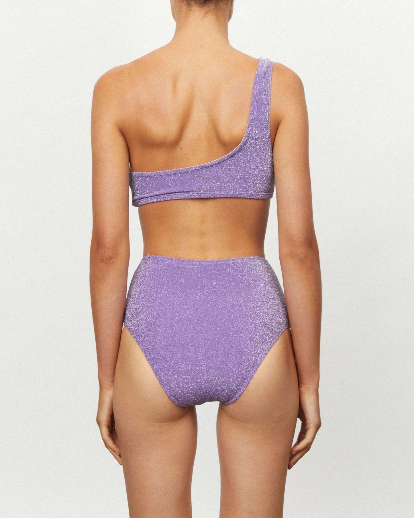 The Waisted Pant - Violet Lurex