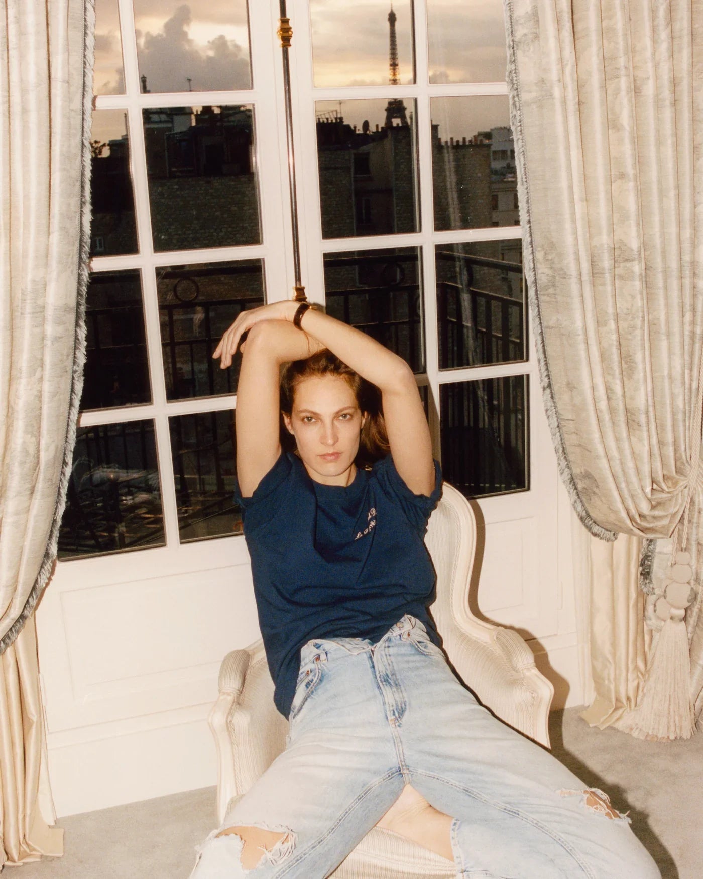 Faubourg T Shirt - Navy