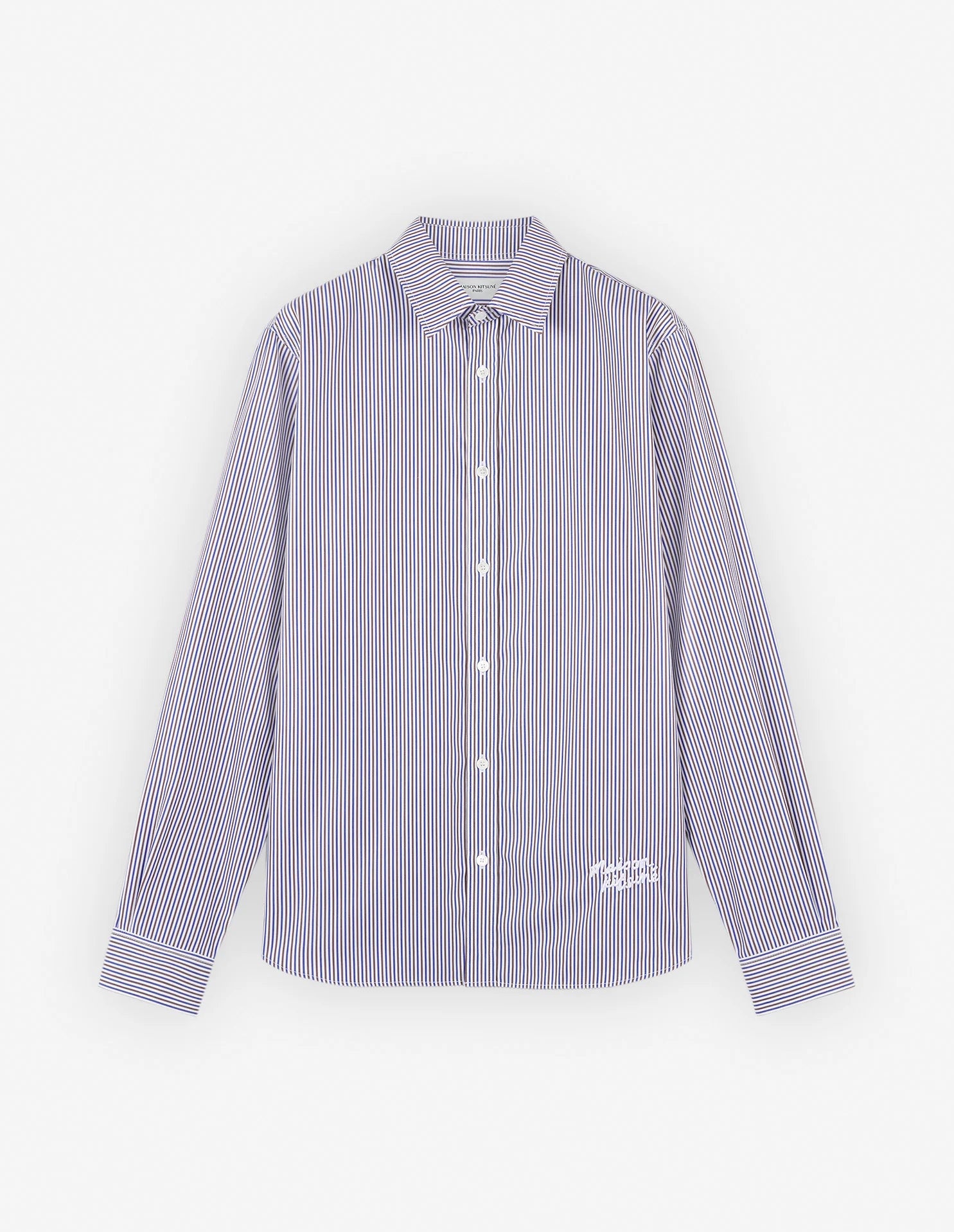 Classic  Shirt in Cotton with Logo Handwriting