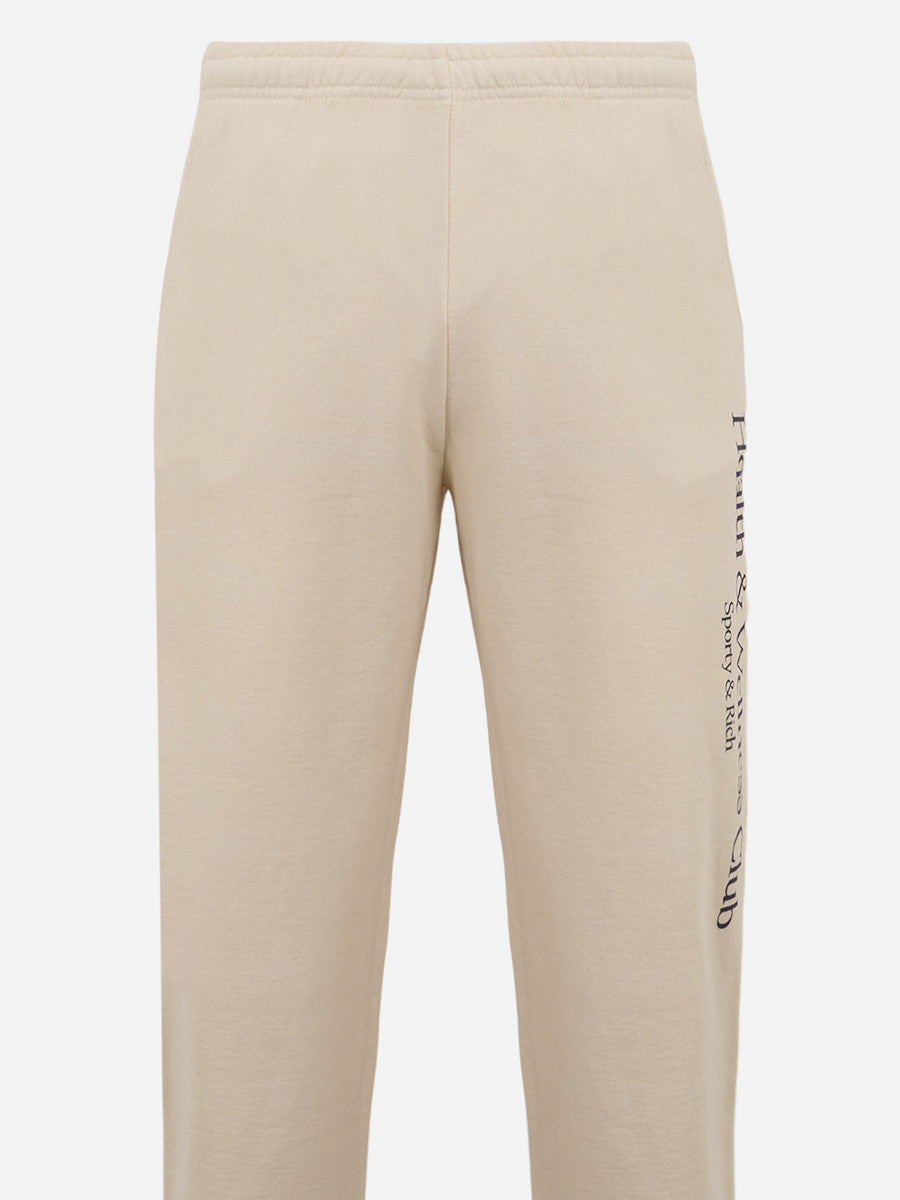 H&W Crest Sweatpant - Cream