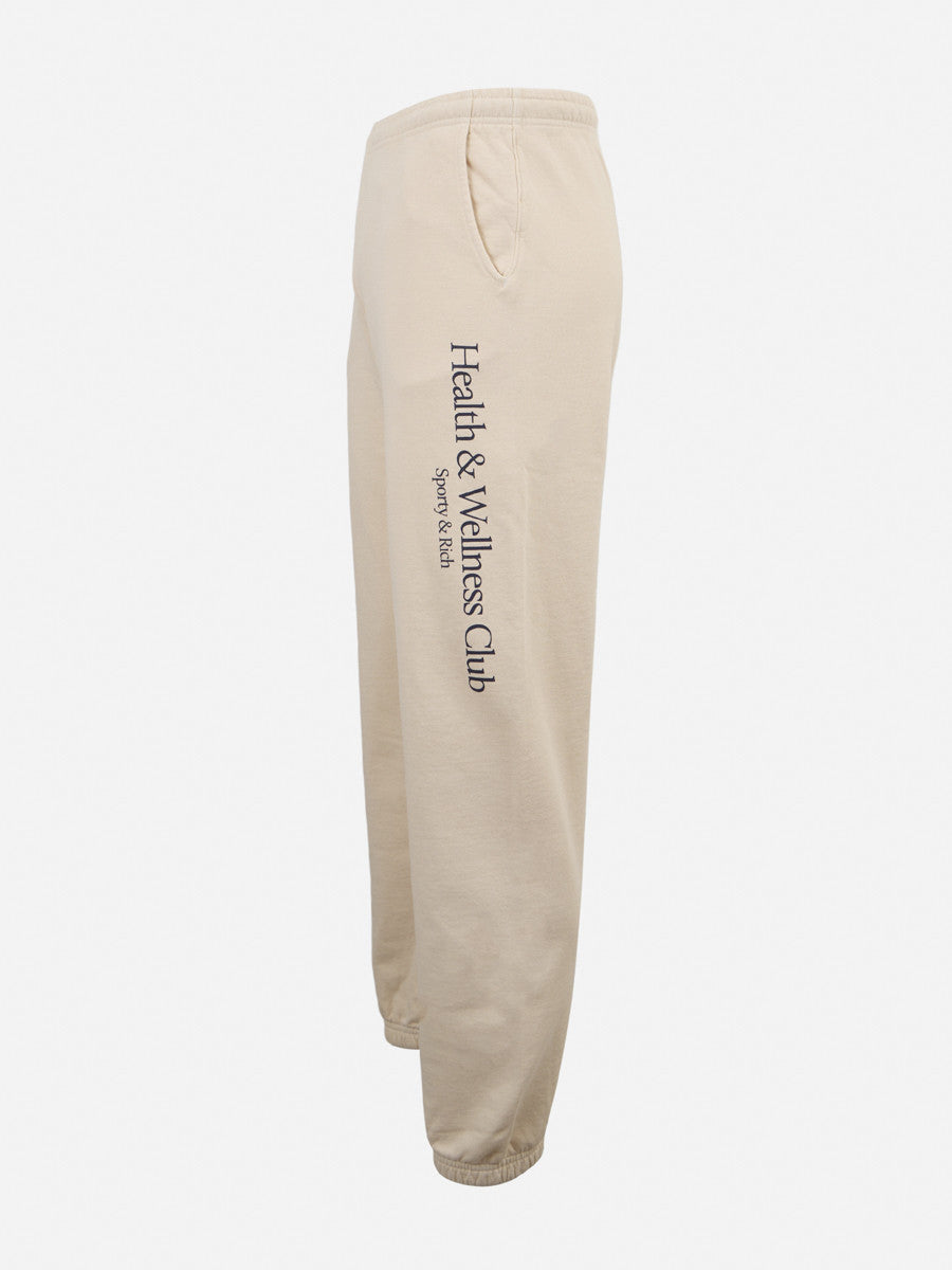 H&W Crest Sweatpant - Cream