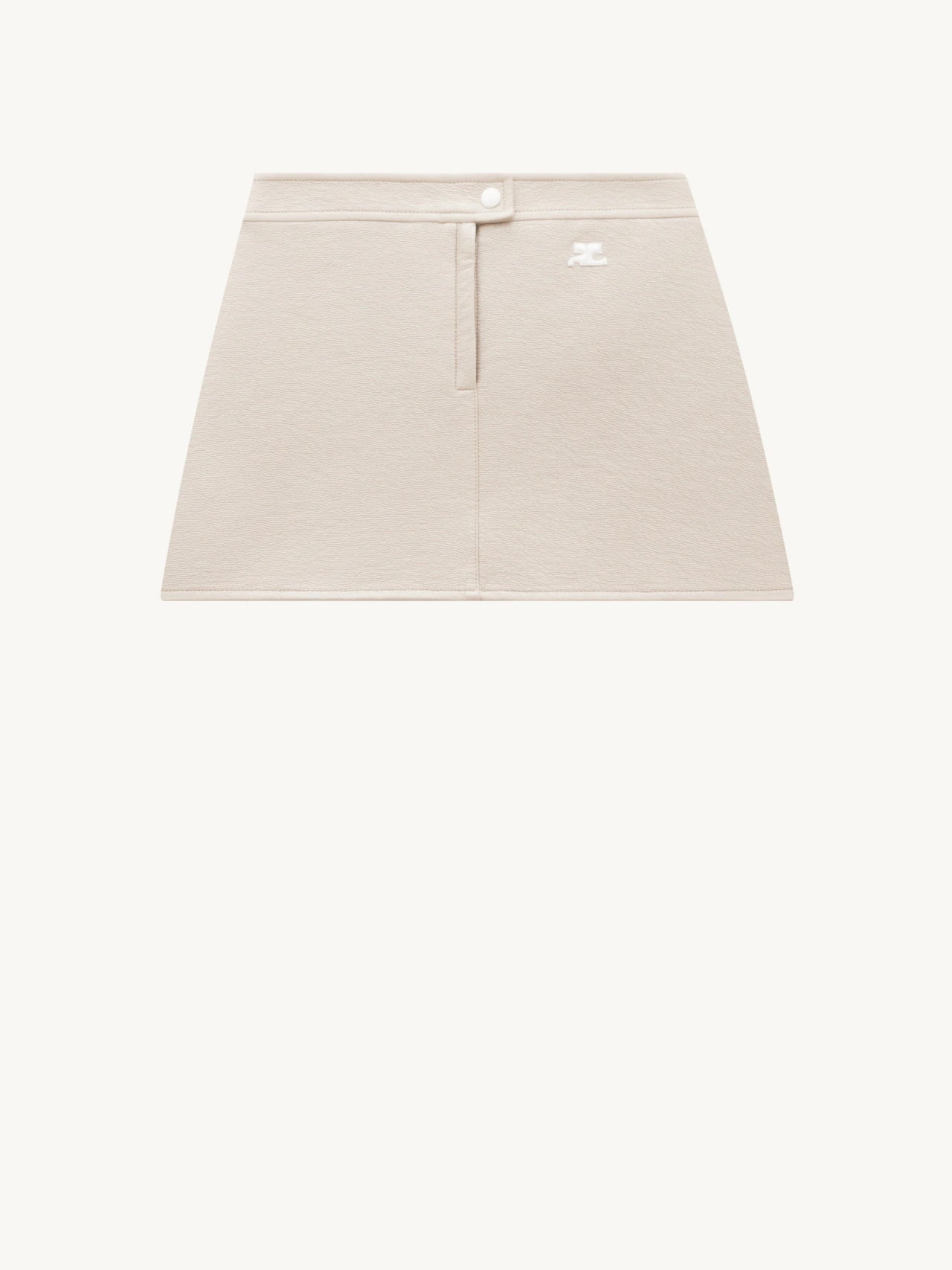 Reedition Vinyl Mini Skirt