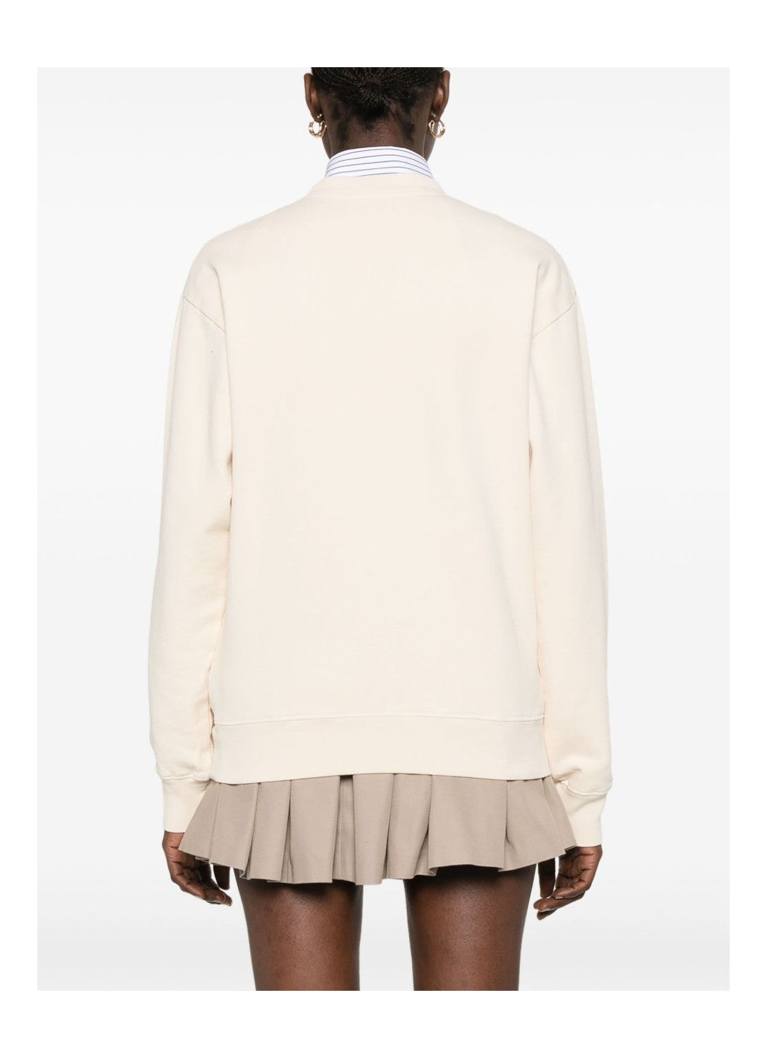 H&W Crest Crewneck - Cream