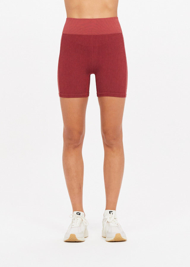 Ribbed Seamless Spin Short